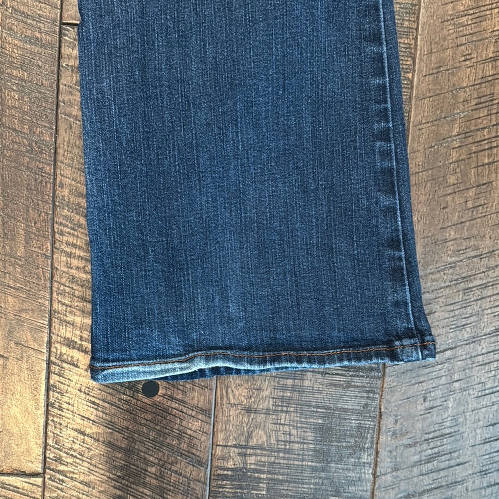 White House Black Market Skinny Flare Blue Women's Jeans size 8 - Picture 5 of 8